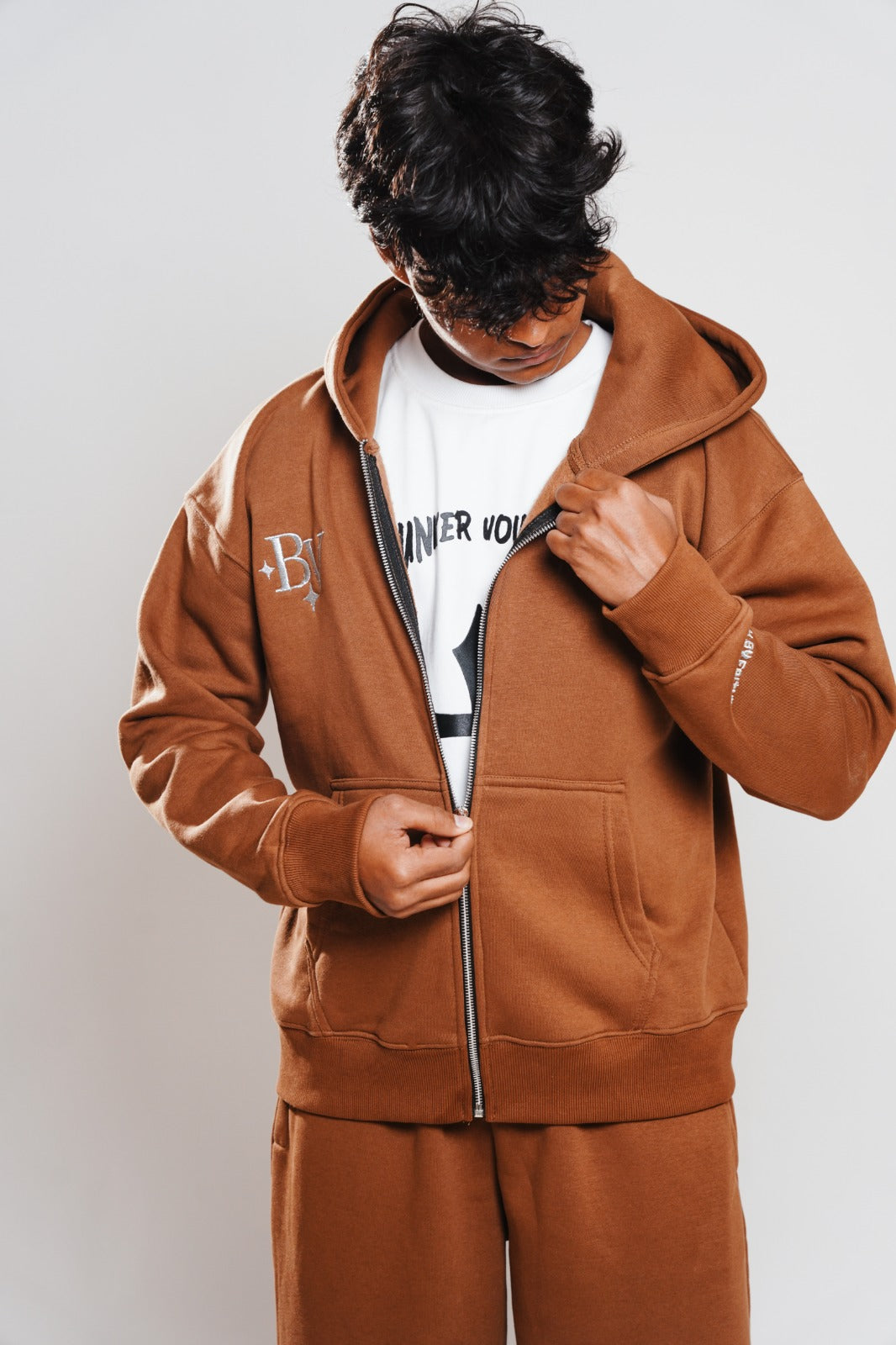BUNKERVOGUE – OVERSIZED SHADY BROWN {CORD-SET}