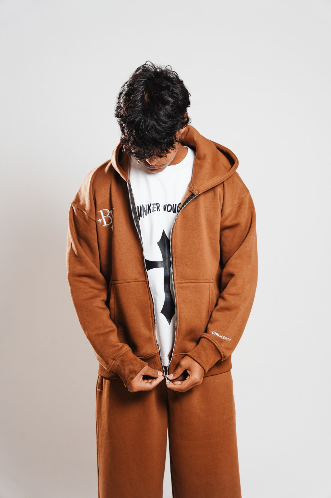 BUNKERVOGUE – OVERSIZED SHADY BROWN {CORD-SET}